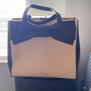 Kate spade Olive Street leather bow tote